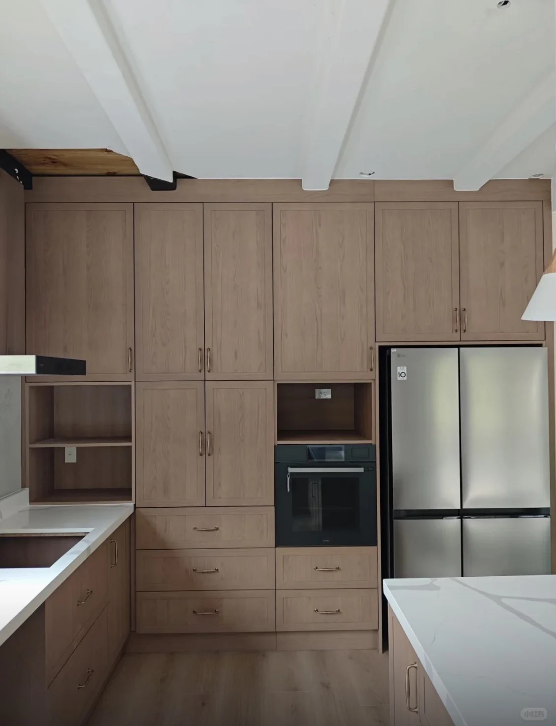 Natural timber kitchen
